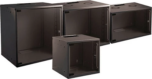 Kabinet rack muri EFB Elektronik Basic 19", 6U, thellësi 450mm, i zi