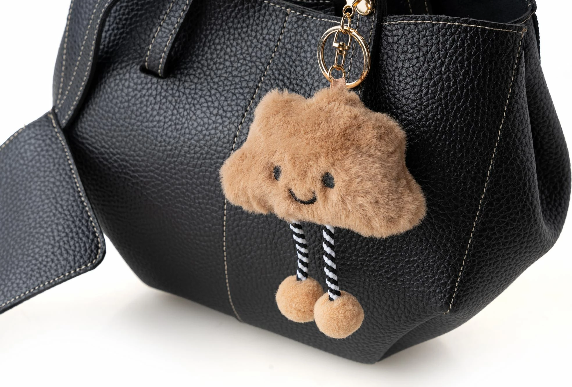 Çantë shpatull për femra, Lucky Bees, e zezë, 1274