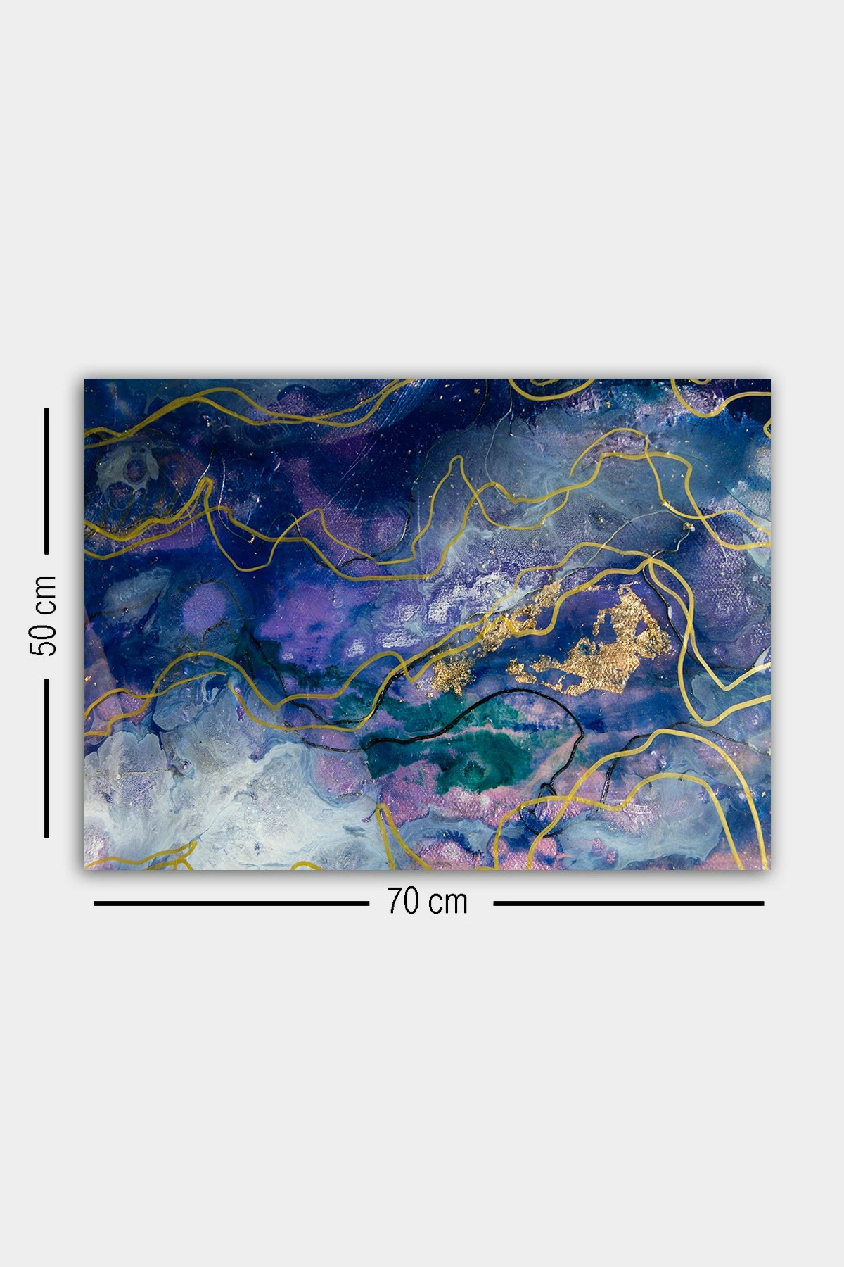 Pikturë dekorative në kanavacë, shumëngjyrëshe, 50x70cm, 1551616040-5070