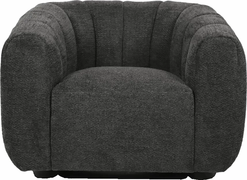 Fotelje rrotulluese Ascot, ngjyrë gri, 99x83.5x72.5