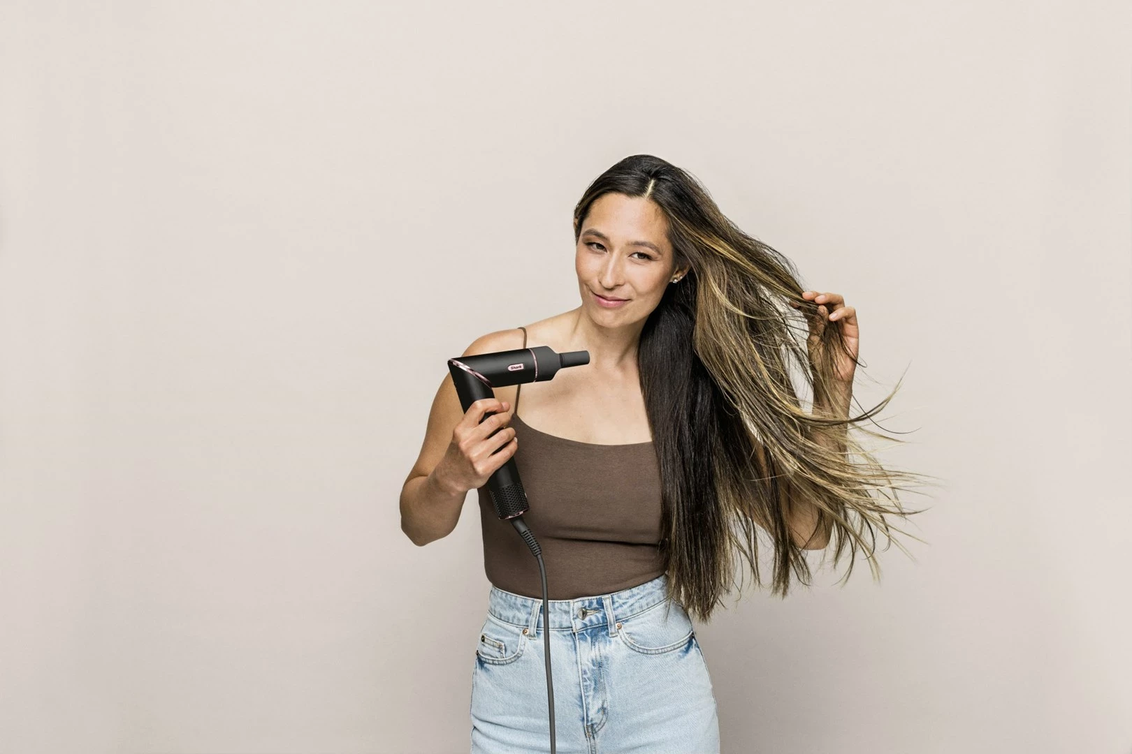 Multistyler për flokë Shark FlexStyle 5-in-1, 1400 W, HD440EU, zi/rozë