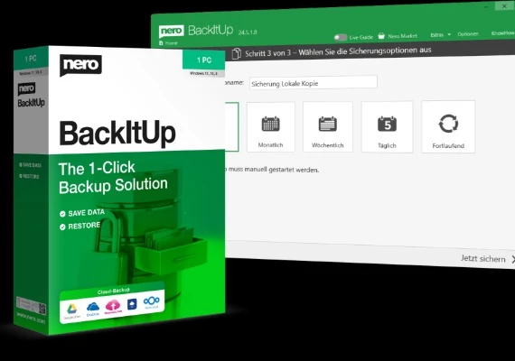 Nero BackItUp 2026 1 Year 1 PC EN Global