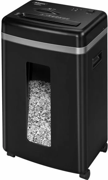 Shredder dokumentesh Fellowes Microshred 450M, P-5, 22 L, 9 fletë, i zi