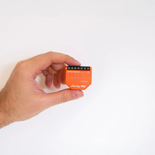 Relé elektrik Shelly i4 Gen3, 4 kanale, Wi-Fi, portokalli