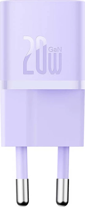 Karikues muri mini Baseus GaN5, 20W, Type-C, vjollcë