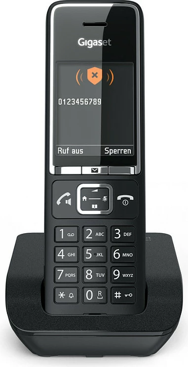 Telefon fiks pa kabllo Gigaset COMFORT 550, ekran 2.2", speakerphone, 200 kontakte, Caller ID, i zi