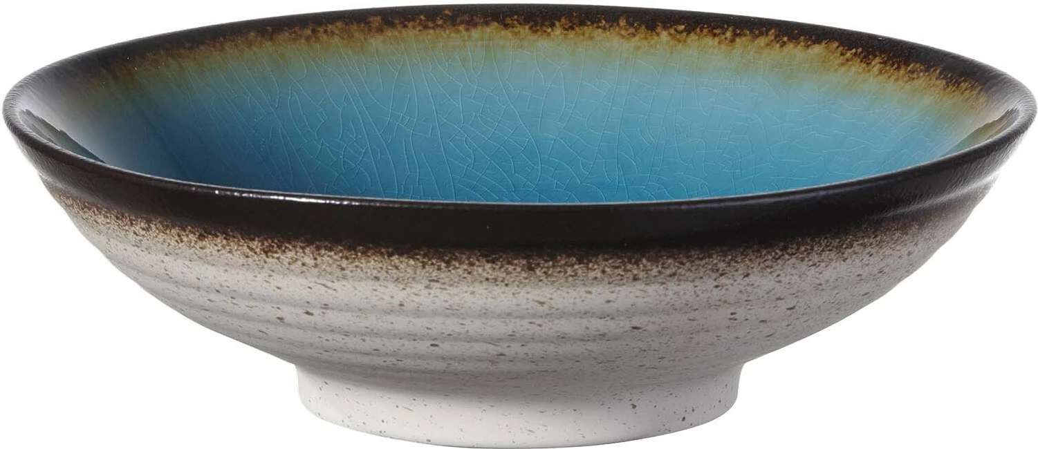 Tas i rrumbullakët Fine Dine Lazur 240 mm 1.1 L, blu, set 3 copë