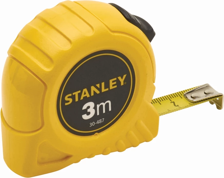 Shirit matës Stanley 1-30-487 3 m, 12.7 mm, Class II, 12 copë, e verdhë
