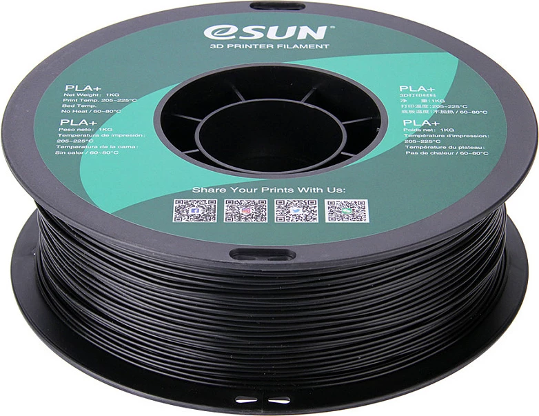 Filament 3D eSun PLA+ 1.75mm 1kg, i zi