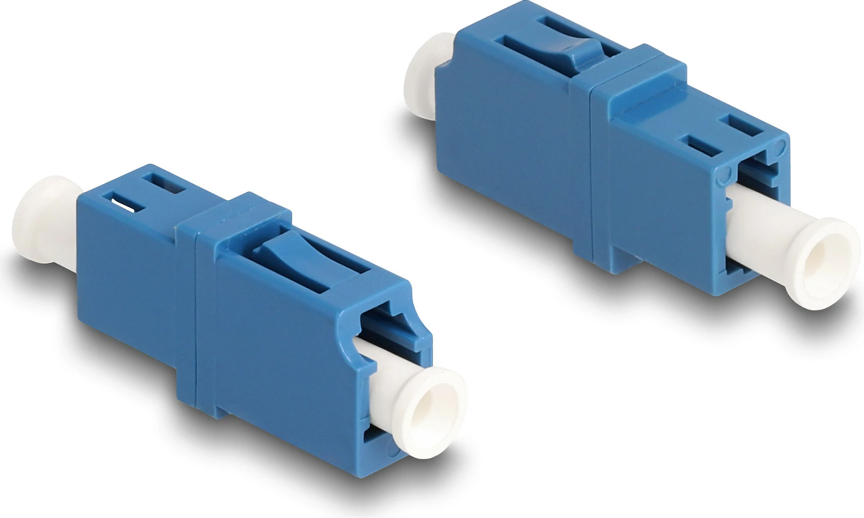 Adapter fibër optike DeLOCK LC/UPC Simplex female-female, single-mode, blu