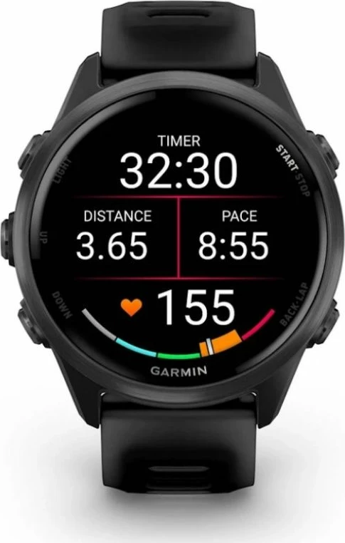 Orë sportive Garmin Forerunner 570, e zezë, 42mm