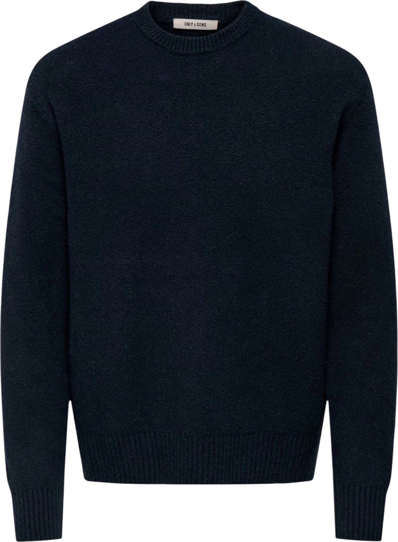Xhemper Only & Sons Onsjames Rlx Crew Knit Noos 22033783 për meshkuj, i kaltër [Madhësia: M]
