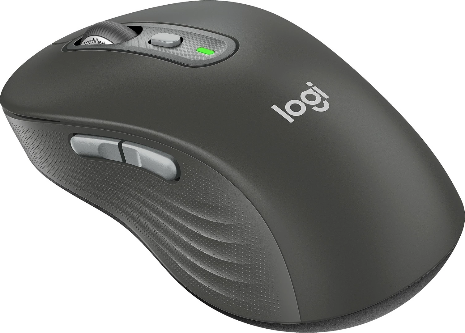 Maus Logitech Signature Plus M750L, wireless RF + Bluetooth, 4000 DPI, Graphite