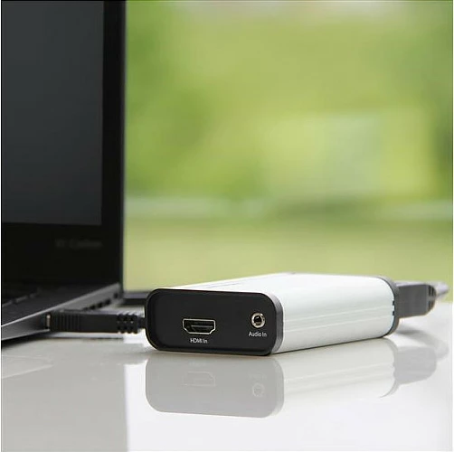 Pajisje kapjeje video StarTech HDMI në USB-C, UVC, 1080p 60fps, e zezë/argjendtë