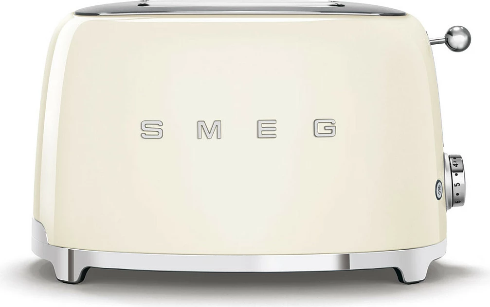 Tostues SMEG TSF01CREU, 2 vrima, stil 50s, krem