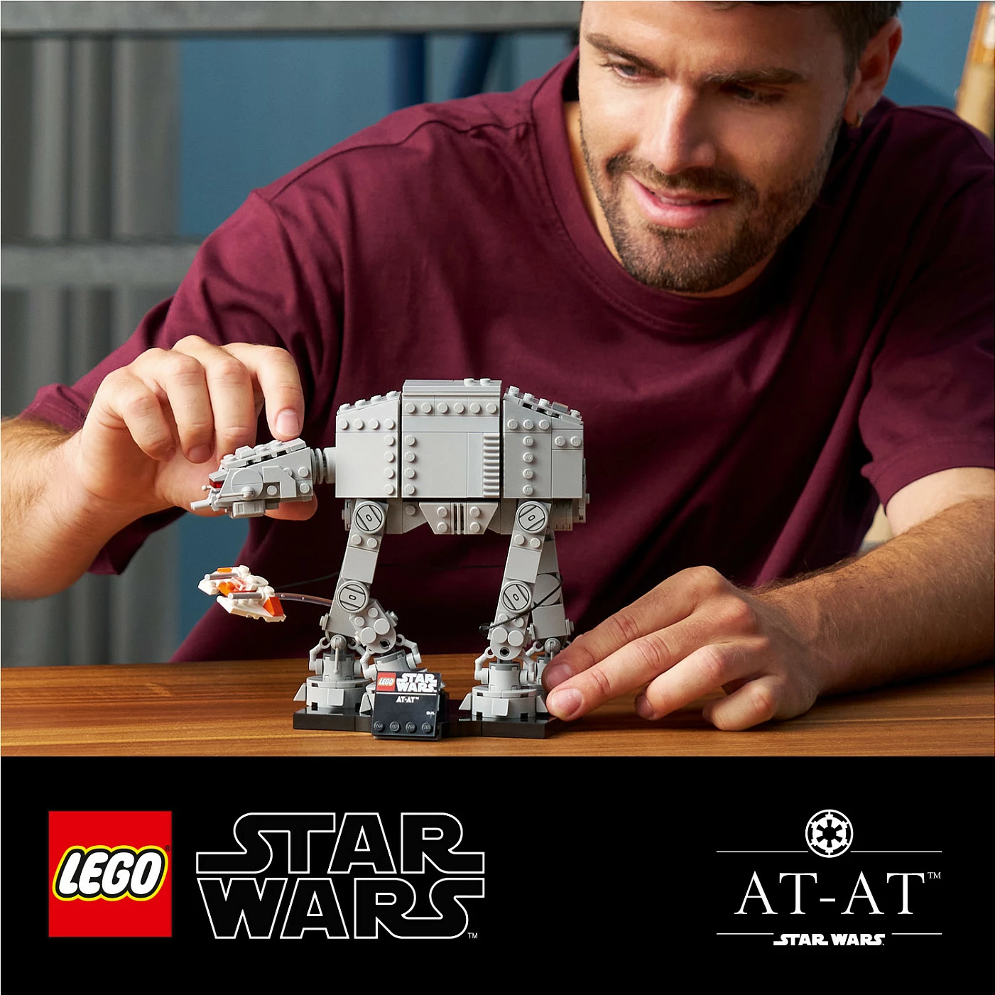 Set ndërtimi LEGO Star Wars AT-AT 75440, 525 copë, 18+, shumëngjyrësh