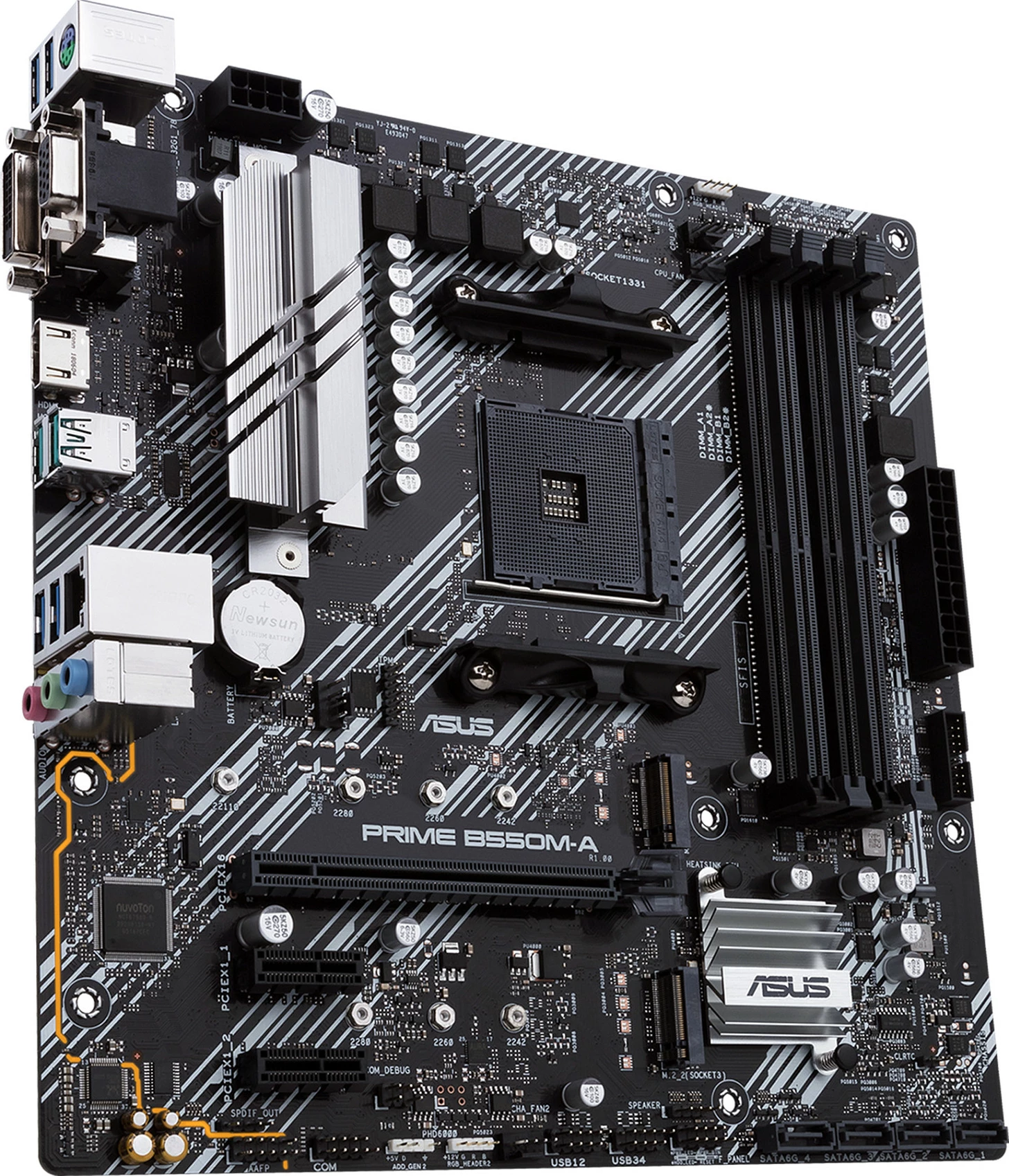 Pllakë amë ASUS PRIME B550M-A, Socket AM4, micro ATX