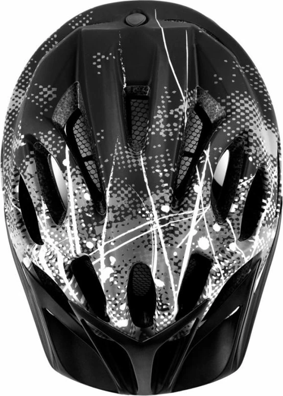 Helmetë biçiklete Spokey, uniseks, gri-e zezë
