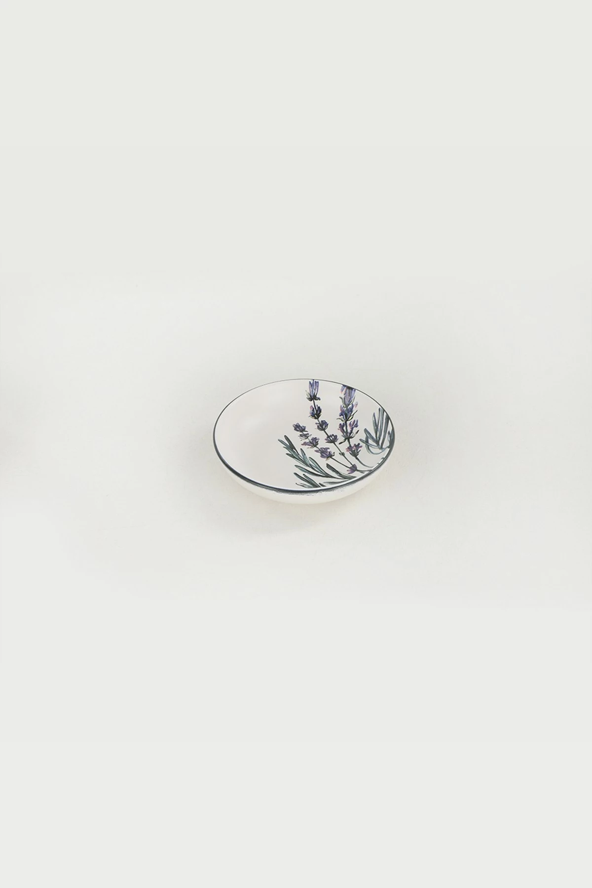 Set 6 copë tasë salce, qeramikë, Hermia Concept, të bardhë, jeshile, vjollcë, të zeza, ST489406F022AMD3600MAYD100