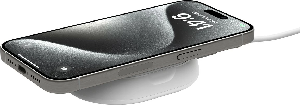 Mbushës wireless Belkin BoostCharge Pro, 15W, i bardhë
