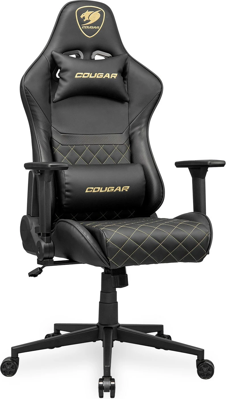 Karrige gaming Cougar Armor One V2, e zezë me të arta