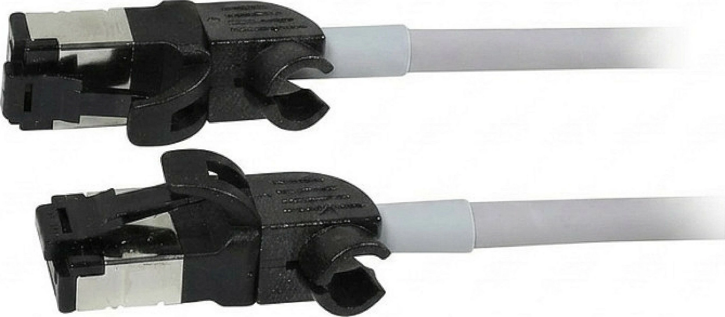 Patch kabllo rrjeti Synergy21 CAT6A RJ45 0.5m S/FTP slim 500MHz, gri