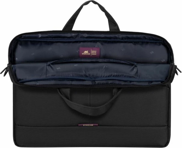 çantë laptopi RIVACASE Tivoli 8731, 15.6", me rrip shpatulle i rregullueshëm, gri