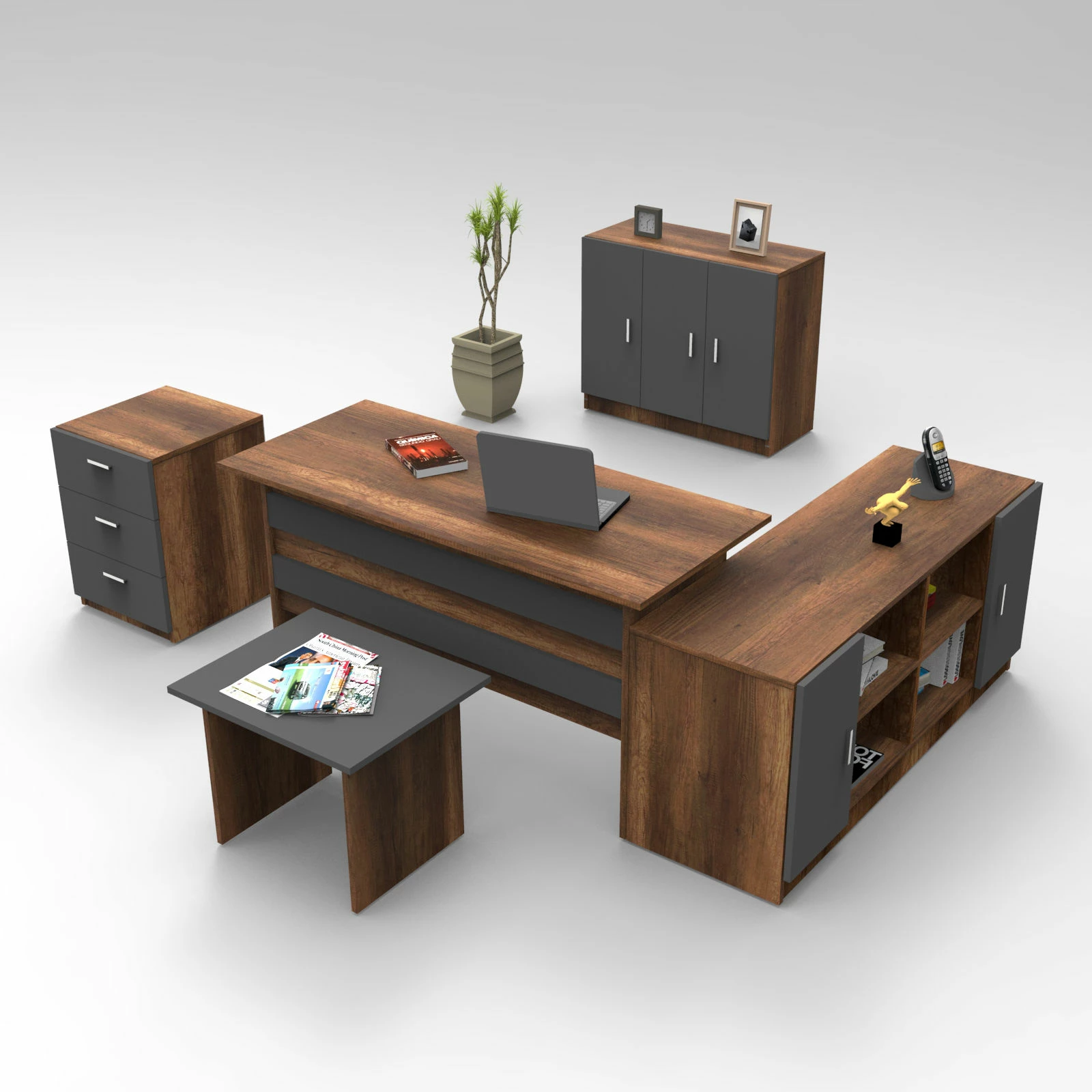 Set mobiljesh për zyre Hanah Home, Vo16-Ba
