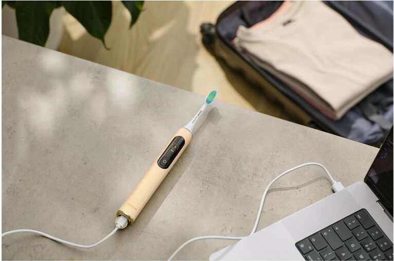 Furçë elektrike për dhëmbë Sencor SOC 5011GD,  Smart sonic, e artë
