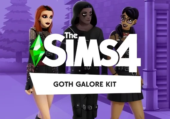 The Sims 4: Goth Galore Kit DLC Global