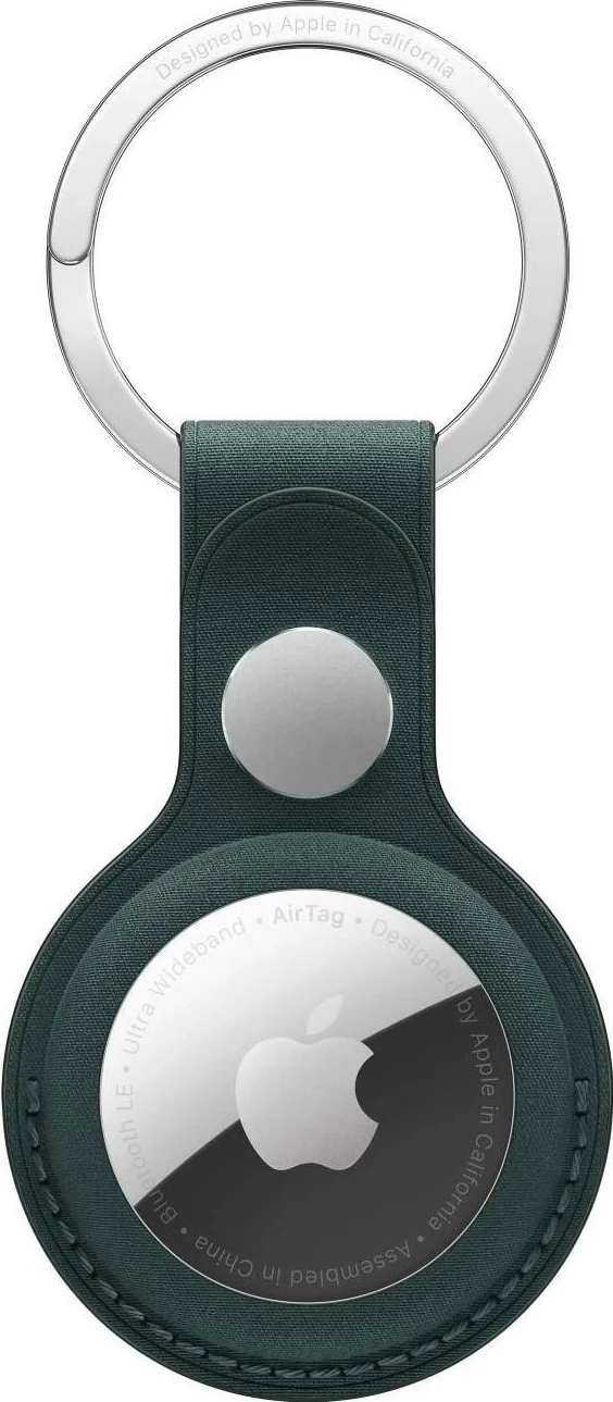 Brelok Apple AirTag FineWoven, i gjelbër