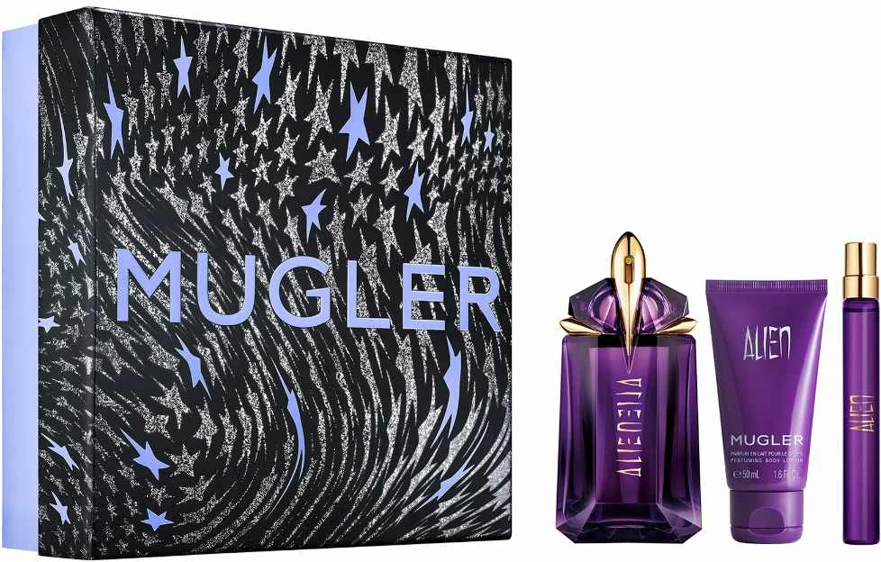 Set Eau de Parfum për femra Thierry Mugler Alien, 60ml + 10ml + 50ml