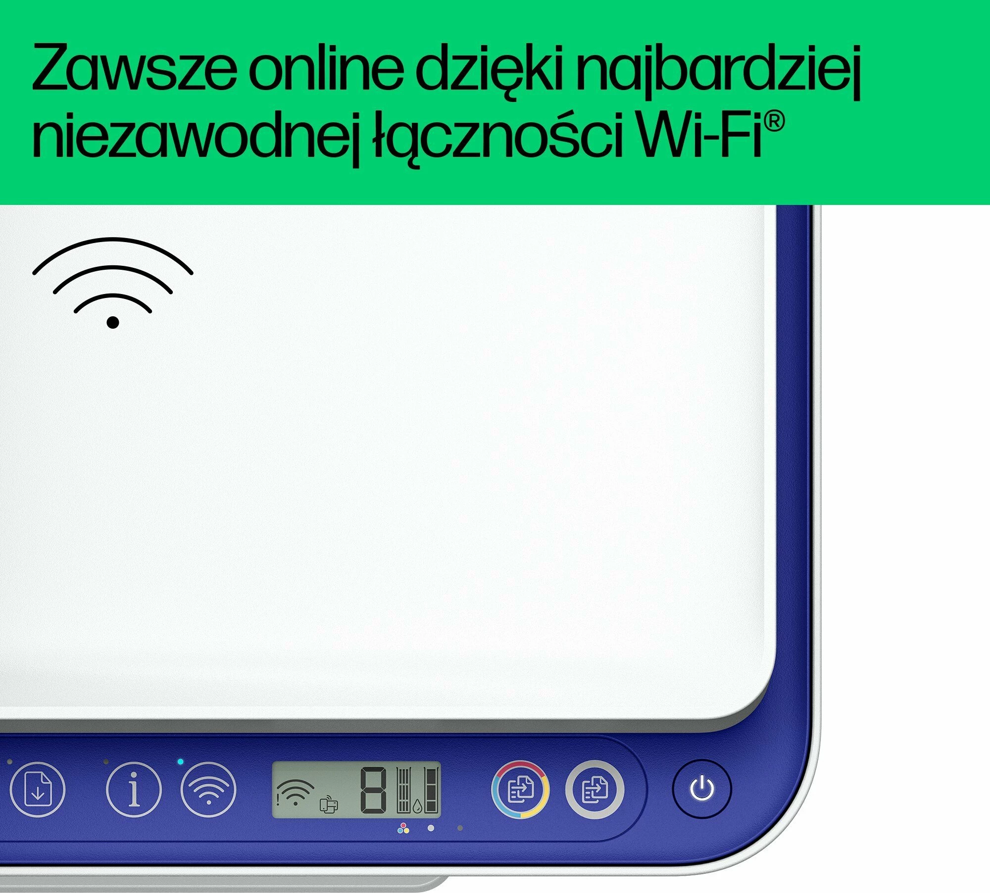 Printer multifunksional HP DeskJet 4230e 60K30B, inkjet ngjyrë, A4, Wi‑Fi, USB, ADF 35 fletë, blu