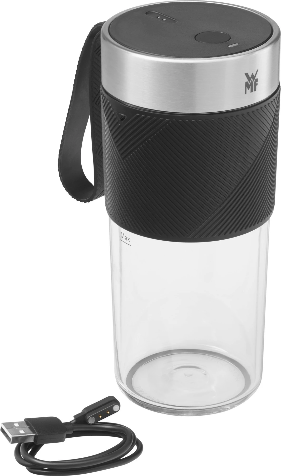Blender portativ WMF Küchenminis Mix on the Go 300 ml, i zi/inoks