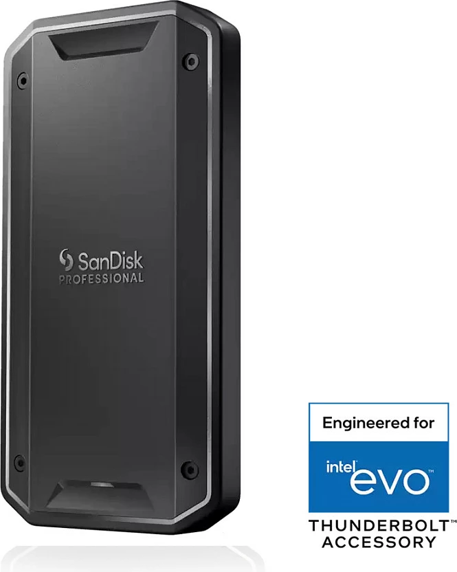 SSD i jashtëm Sandisk Pro G40 4TB, Thunderbolt 3, USB-C, IP68, i zi