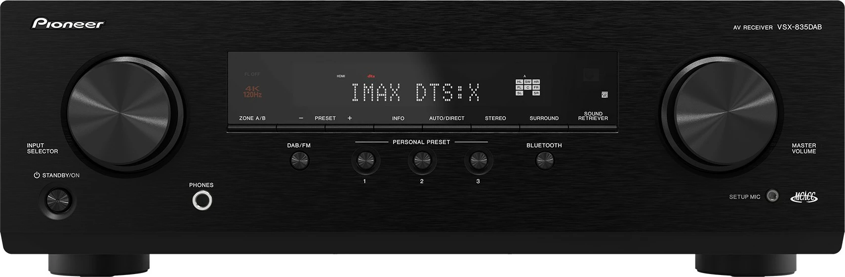 AV receiver Pioneer VSX-835D-B, i zi