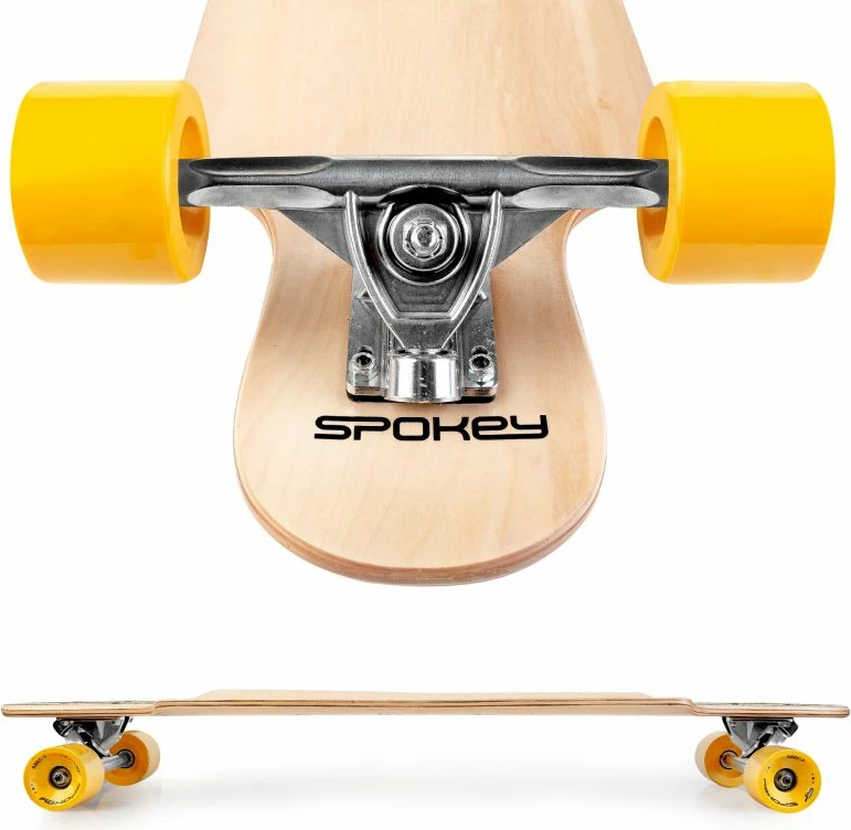 Longboard Spokey për meshkuj dhe femra, kafe