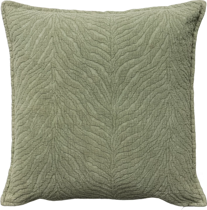 Jastëk dekorativ Quit Mint B, kadife, ngjyrë mente, 50x50cm