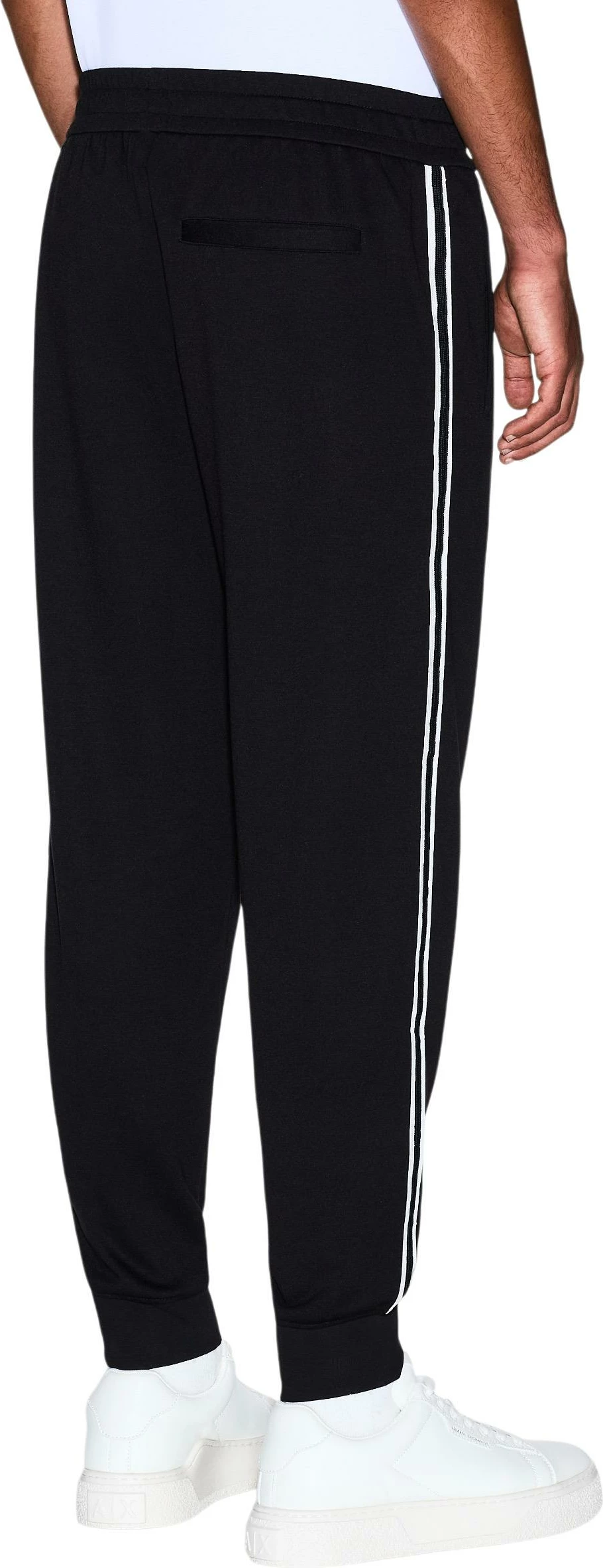 Pantallona sportive për meshkuj Armani Exchange 8NZPSG Z9N1Z, të zeza [Madhësia: M]