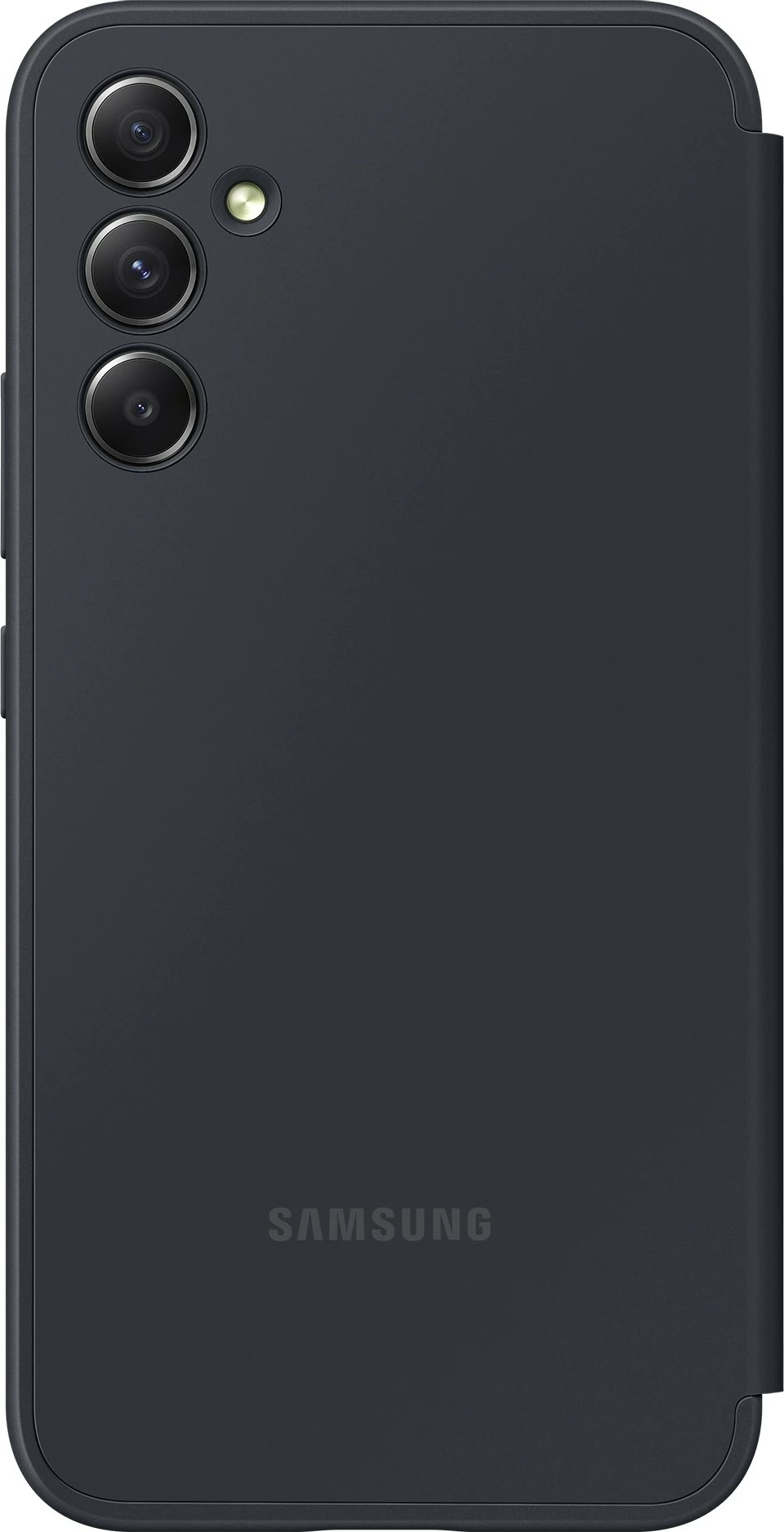Mbështjellës Samsung EF-ZA346 për Galaxy A34, wallet case, 6.6 inch, e zezë