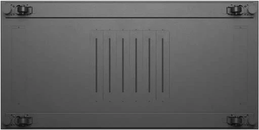 Kabinet rack LANBERG 19" 22U 600x1200, në këmbë, derë me xham, i zi