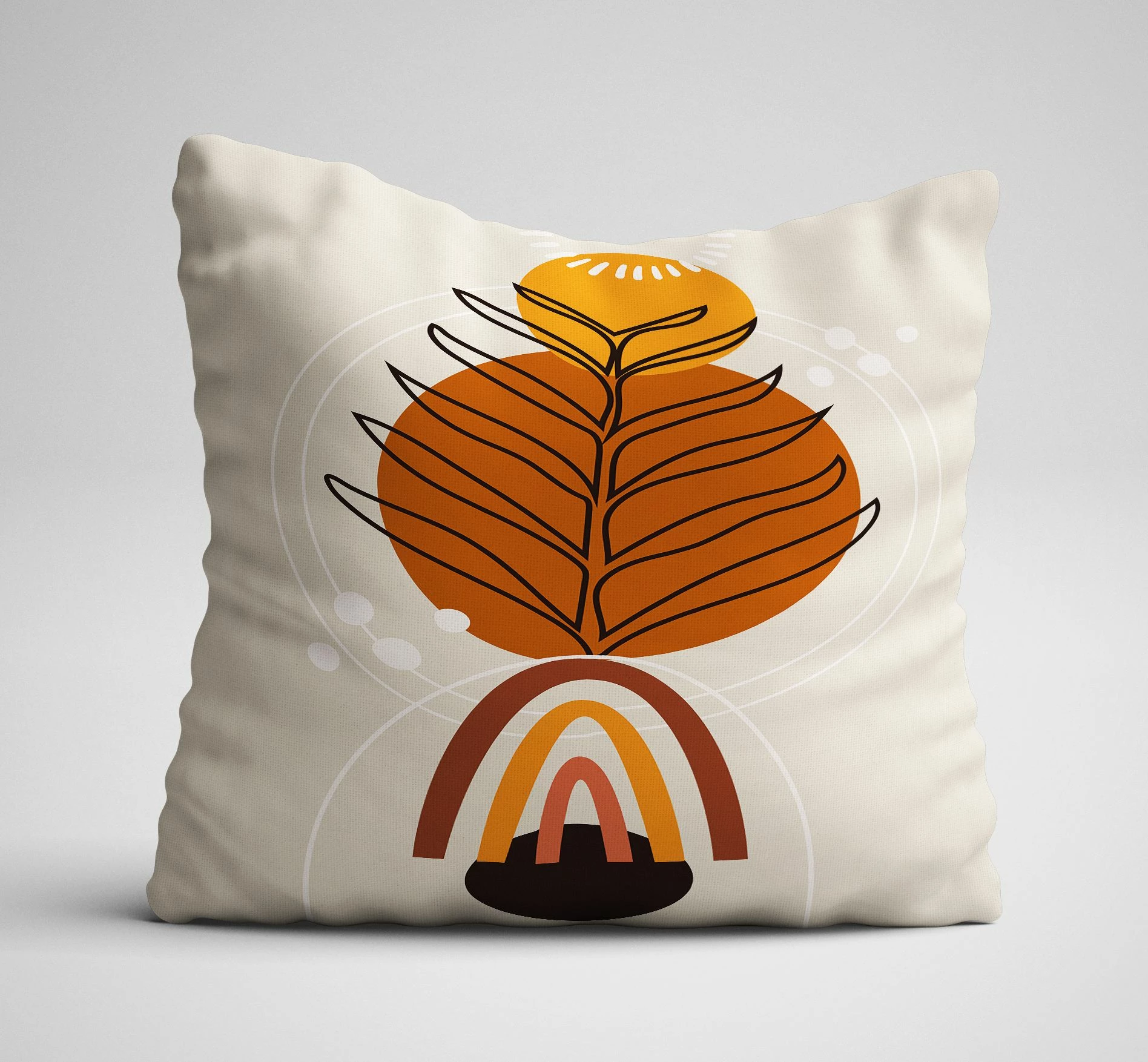 Set jastëkësh dekorativ (4 copë), dizajn Aberto, ASR-plw4 - 12