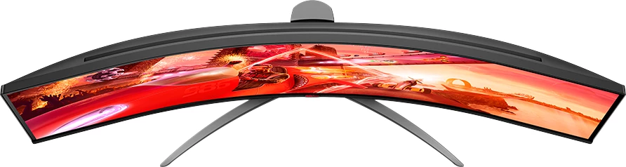 Monitor gaming i lakuar AOC Agon AG493UCX2 49\" DQHD 5120x1440 165Hz VA HDR400, i zi