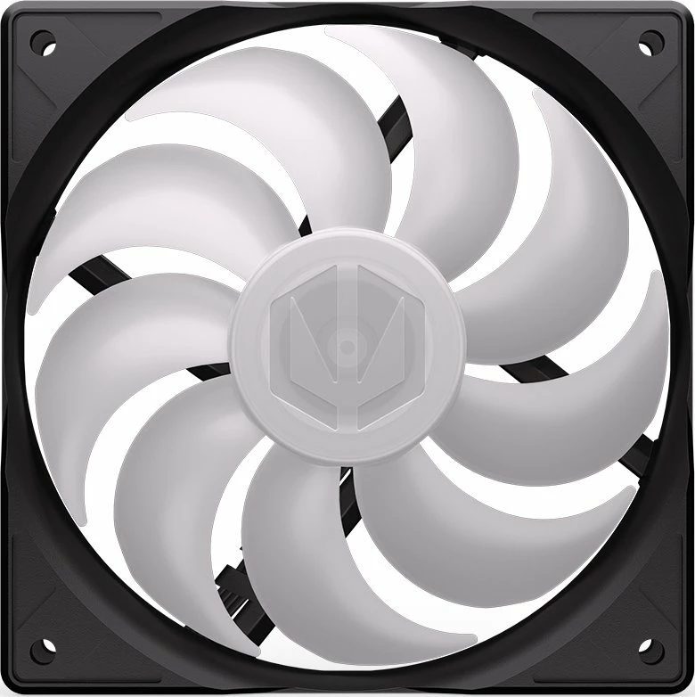 Ventilator PC Endorfy Stratus 120 PWM ARGB (EY4A008) 120 mm, i zi, 1 copë