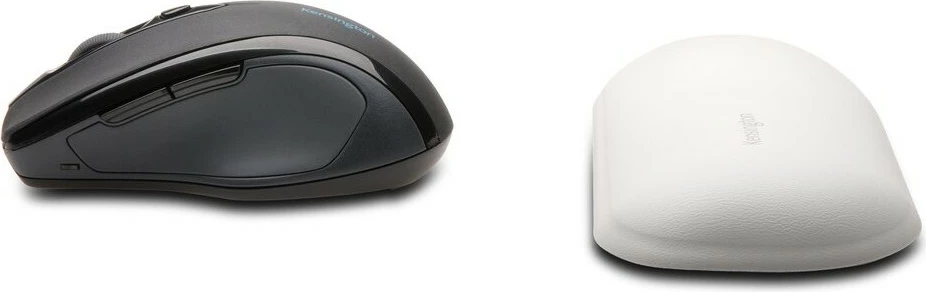 Mbështetëse dore Kensington ErgoSoft për Maus standard, Lëkurë sintetike, Xhel, Gri