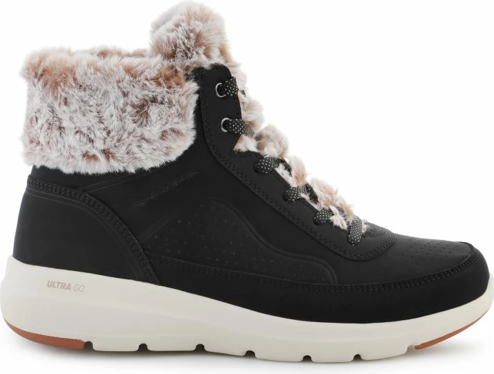 Këpucë lifestyle Skechers për femra, të zeza