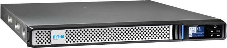 UPS rack 1U, Eaton 5P 1150i Netpack G2, kohë rezervë 9–23 min, ekran LCD, i zi