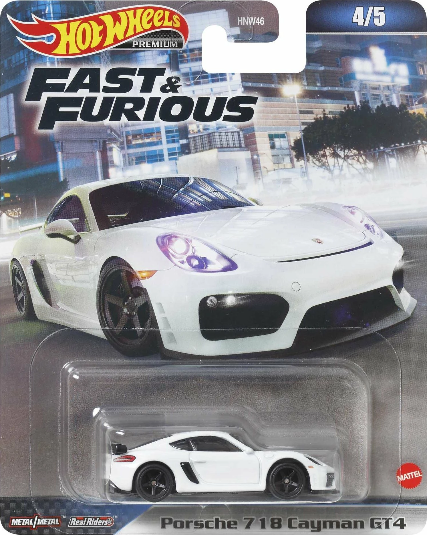 Makinë lodër Hot Wheels Mattel Fast & Furious Premium HNW46 1:64 metal 1 copë (mix)