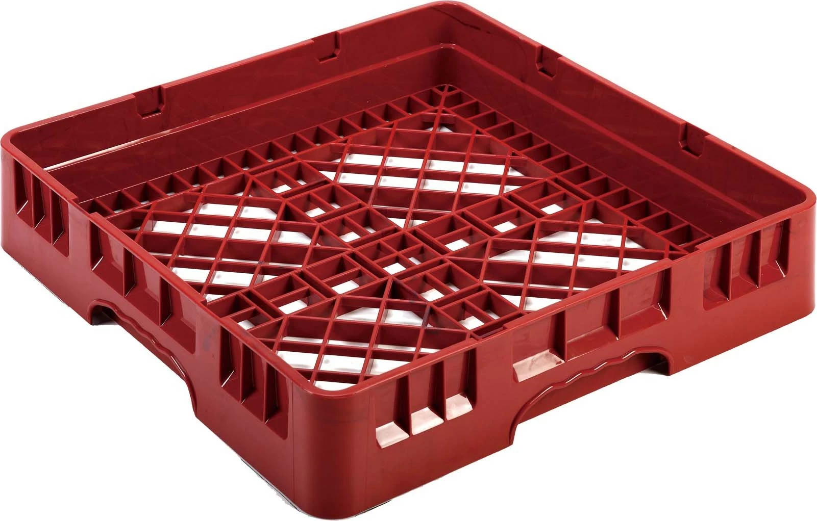 Shportë bazë për gota, Amerbox, 500x500x100 mm, lartësia maks. e gotës 70 mm, e kuqe