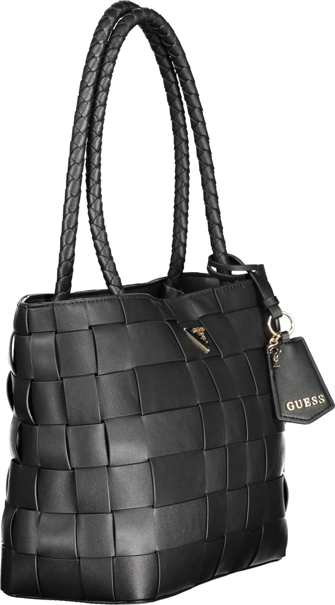 Çantë për femra GUESS JEANS Maylee, e zezë